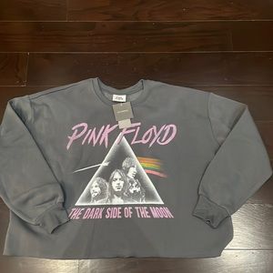 Dark gray Pink Floyd printed sweatshirt